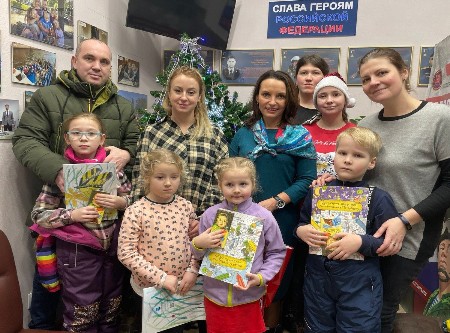 В канун Нового года состоялась «Сказка с Дворцовым»