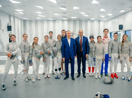 Александр Беглов открыл новый спортивный комплекс Школы олимпийского резерва имени Анатолия Рахлина
