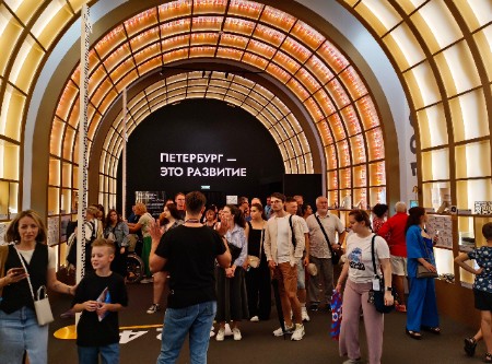 Дворцовцы на выставке "Мой Петербург"
