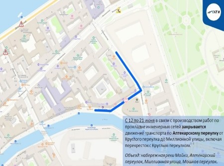 Планируемые ограничения движения