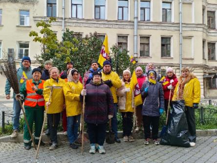 «Большой субботник» прошел в Дворцовом!