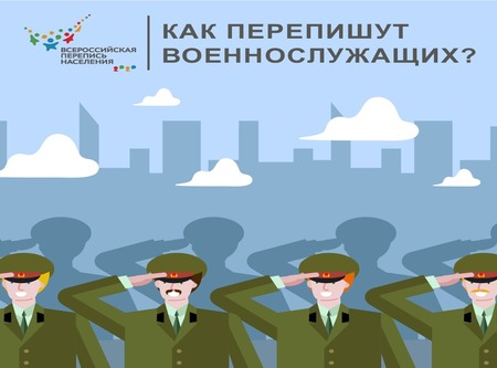 Как перепишут военнослужащих?