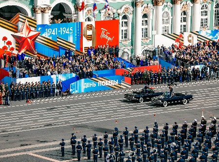 Ограничение движения в связи с репетицией парада