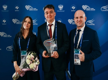 Петербург лауреат Всероссийской муниципальной премии «Служение»
