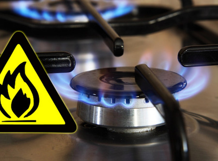 Правила использования газовых плит, информация от МЧС