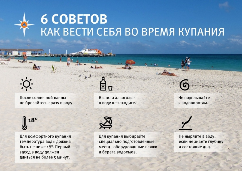 Советы от МЧС в сезон отдыха у открытых водоемов